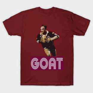 Queensland Origin Legend - King Wally Lewis - GOAT T-Shirt